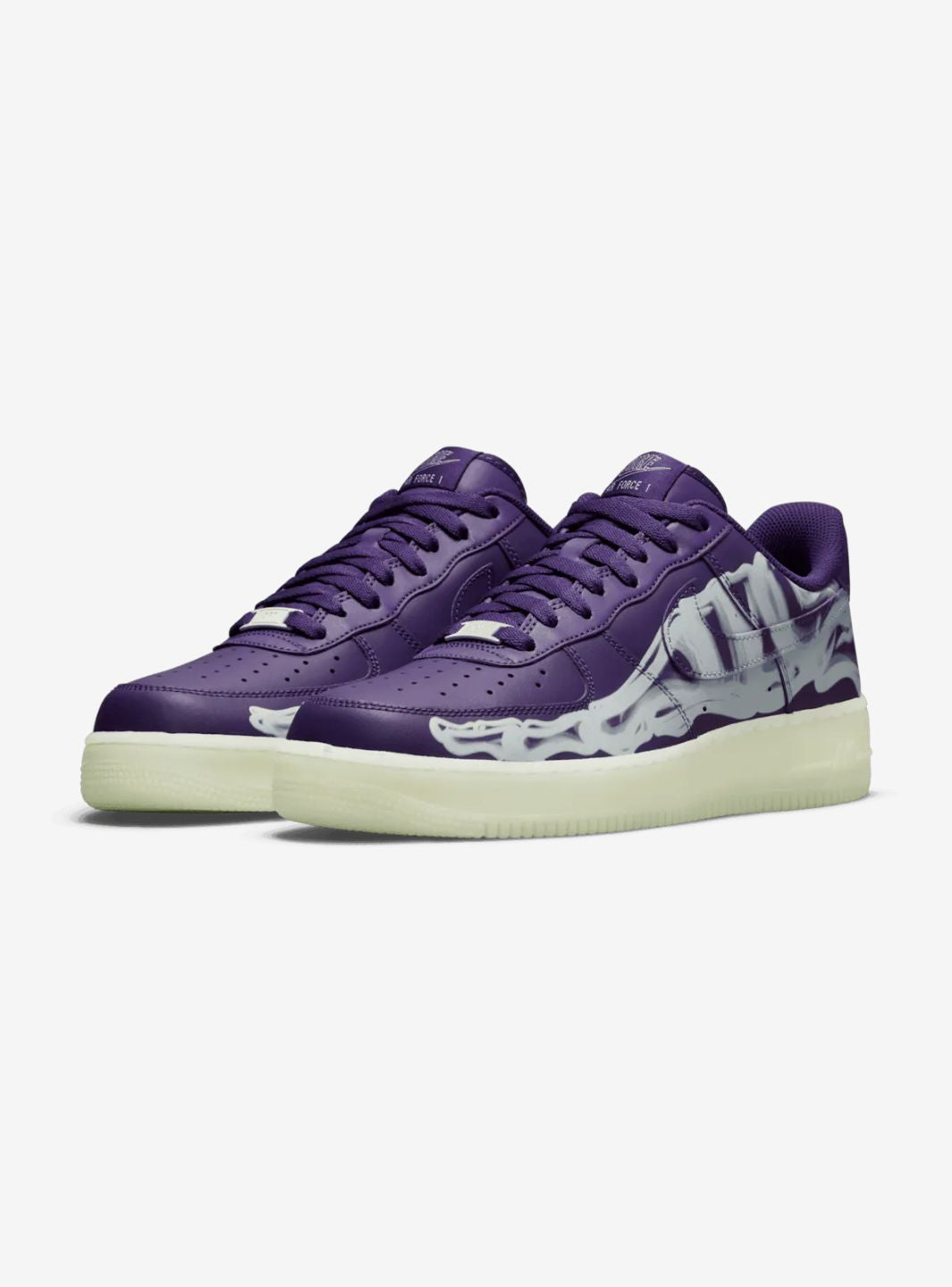 Nike Air Force 1 Low Purple Skeleton Halloween (2021) - CU8067-500 | ResellZone