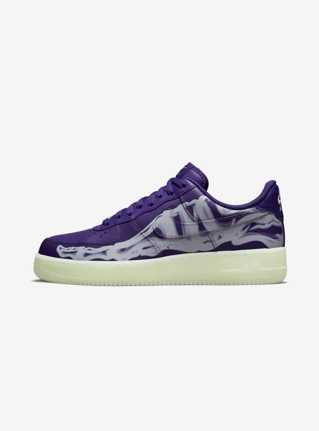 Nike Air Force 1 Low Purple Skeleton Halloween (2021) - CU8067-500 | ResellZone