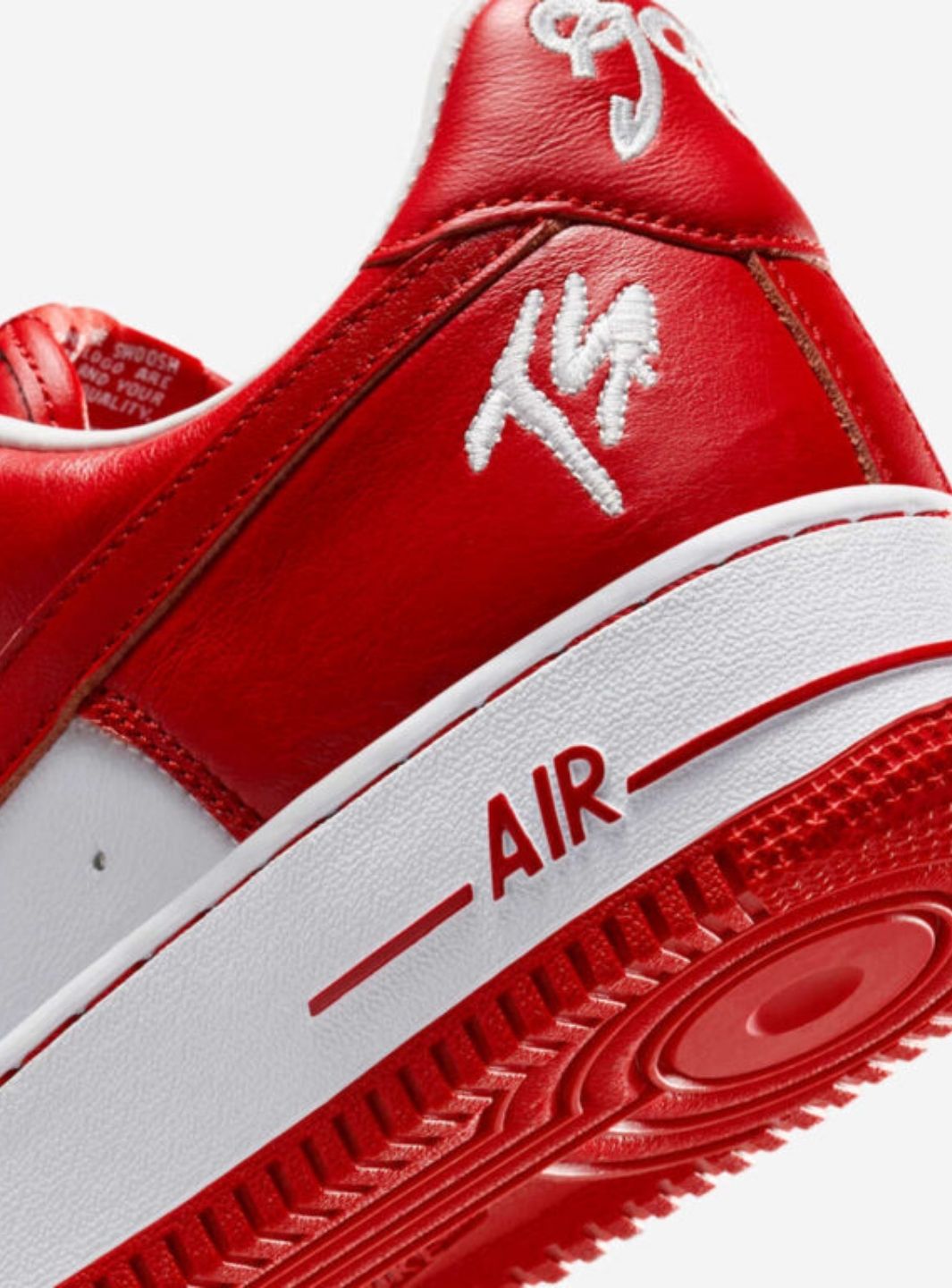 Nike Air Force 1 Low QS Terror Squad White University Red - II4391-100 | ResellZone