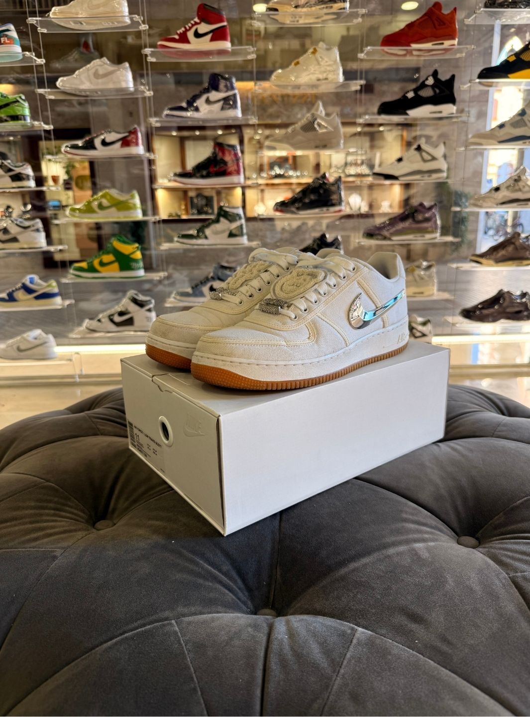 Nike Air Force 1 Low Travis Scott Sail - Sneakers Usate | ResellZone