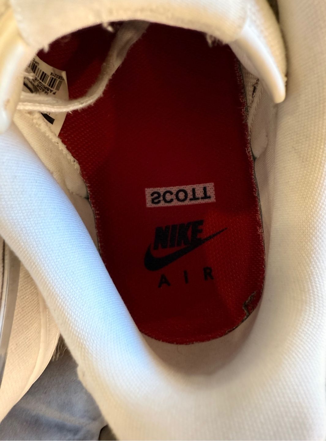 Nike Air Force 1 Low Travis Scott Sail - Sneakers Usate | ResellZone