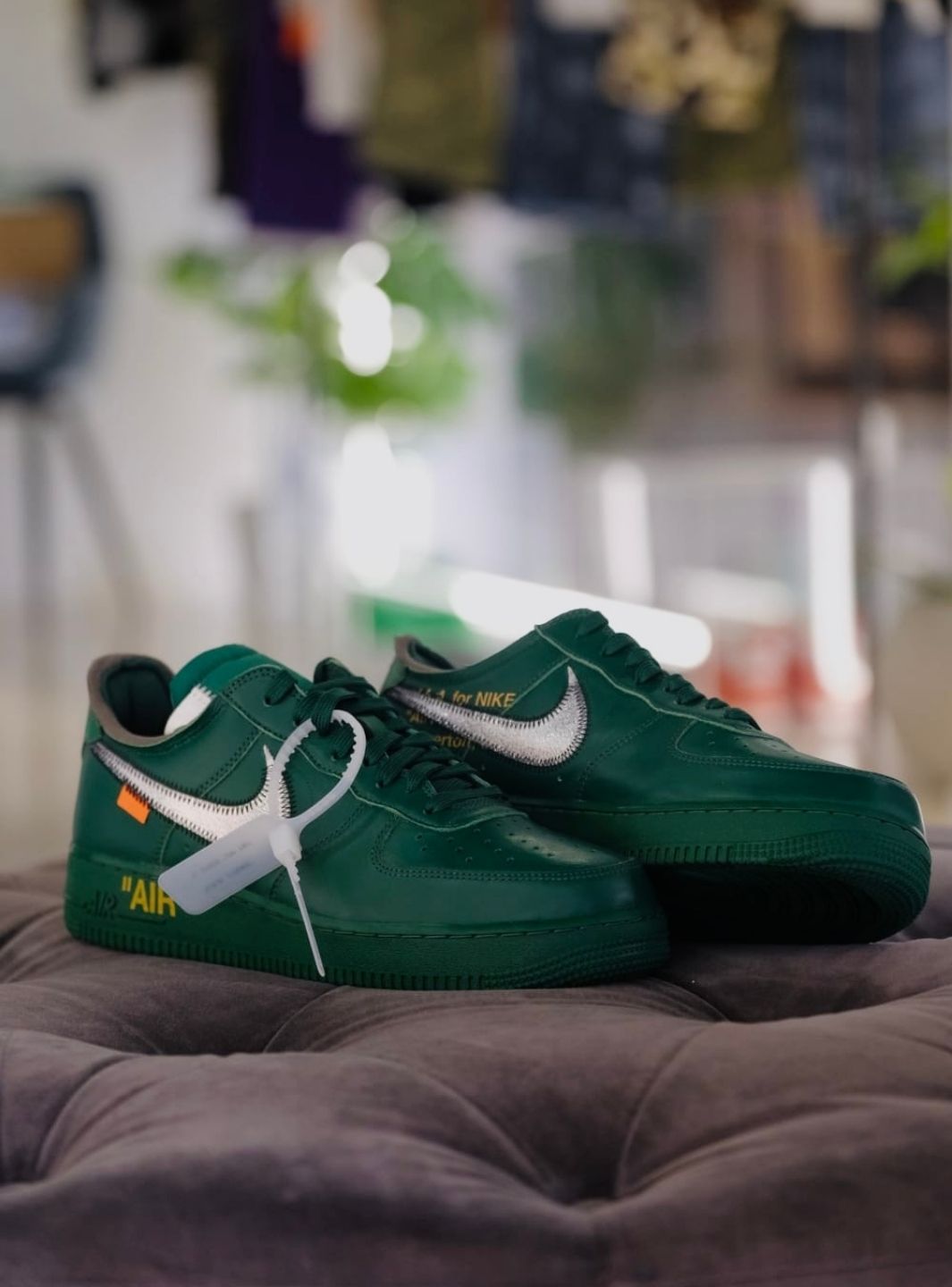 Nike Air Force 1 Low Virgil Abloh Archives Codes Pine Green - Sneakers Usate | ResellZone
