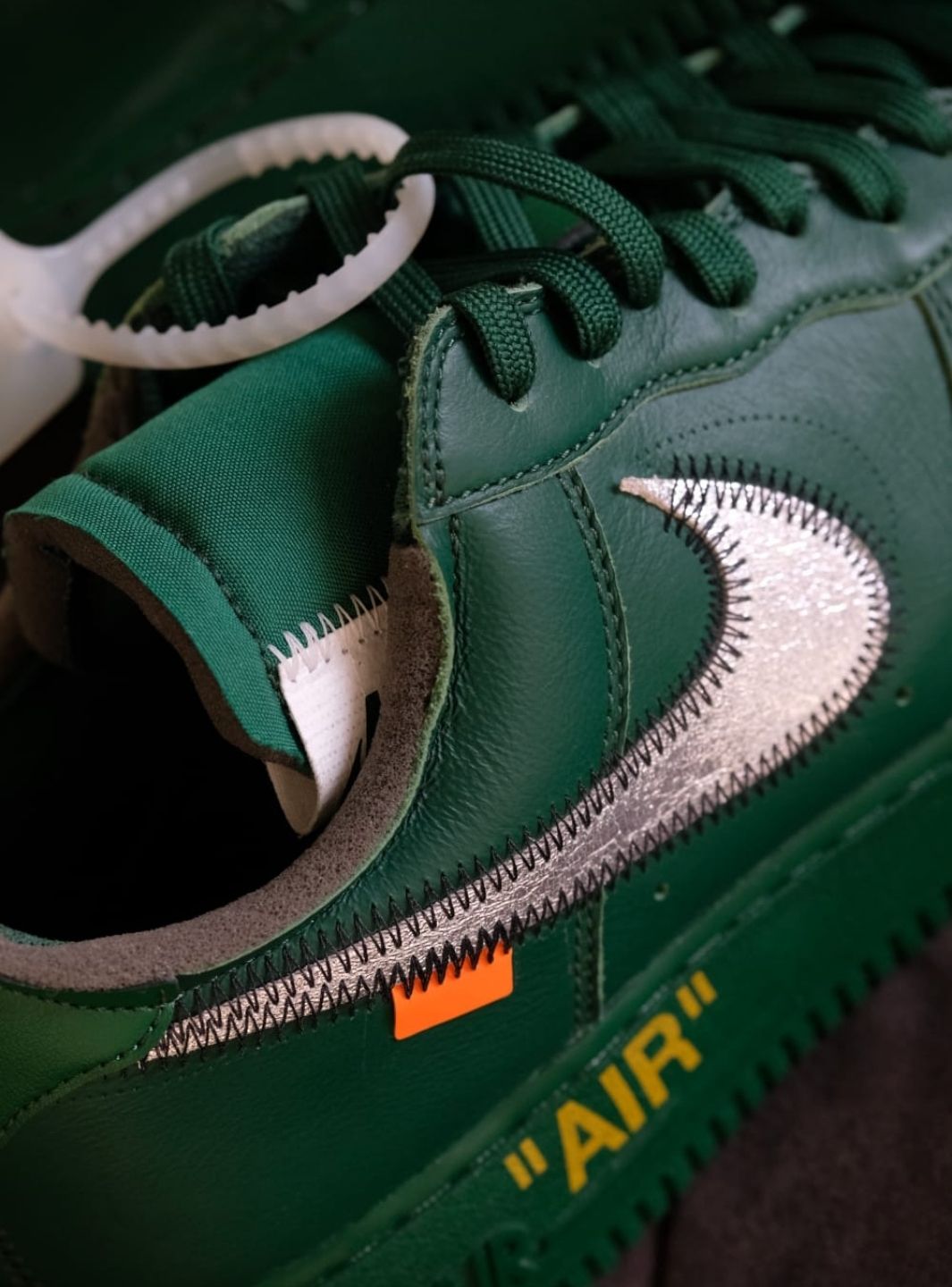 Nike Air Force 1 Low Virgil Abloh Archives Codes Pine Green - Sneakers Usate | ResellZone