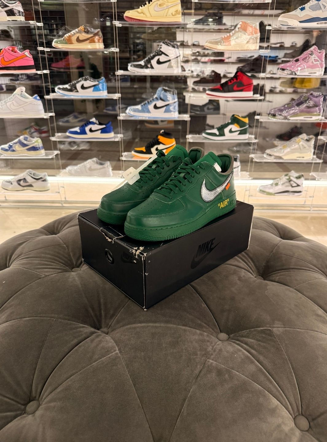 Nike Air Force 1 Low Virgil Abloh Archives Codes Pine Green - Sneakers Usate | ResellZone