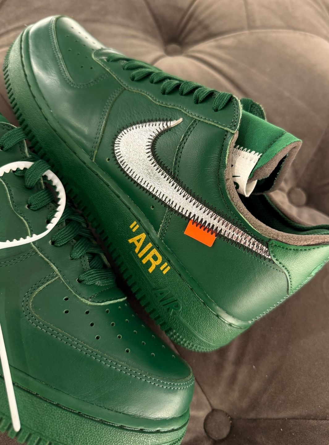 Nike Air Force 1 Low Virgil Abloh Archives Codes Pine Green - Sneakers Usate | ResellZone