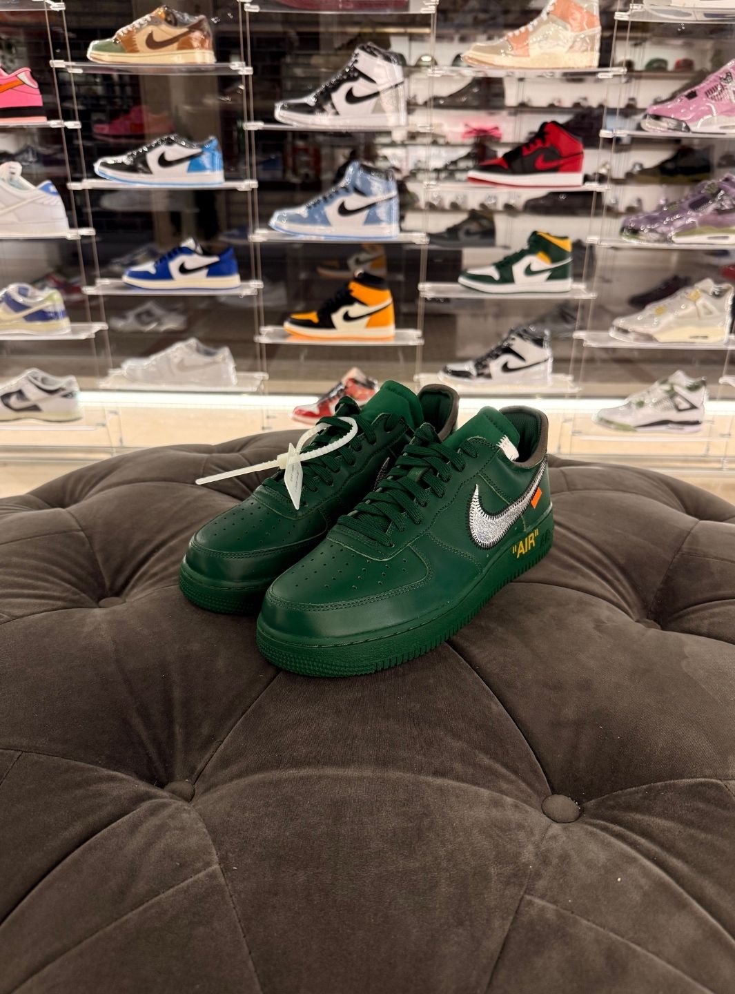 Nike Air Force 1 Low Virgil Abloh Archives Codes Pine Green - Sneakers Usate | ResellZone