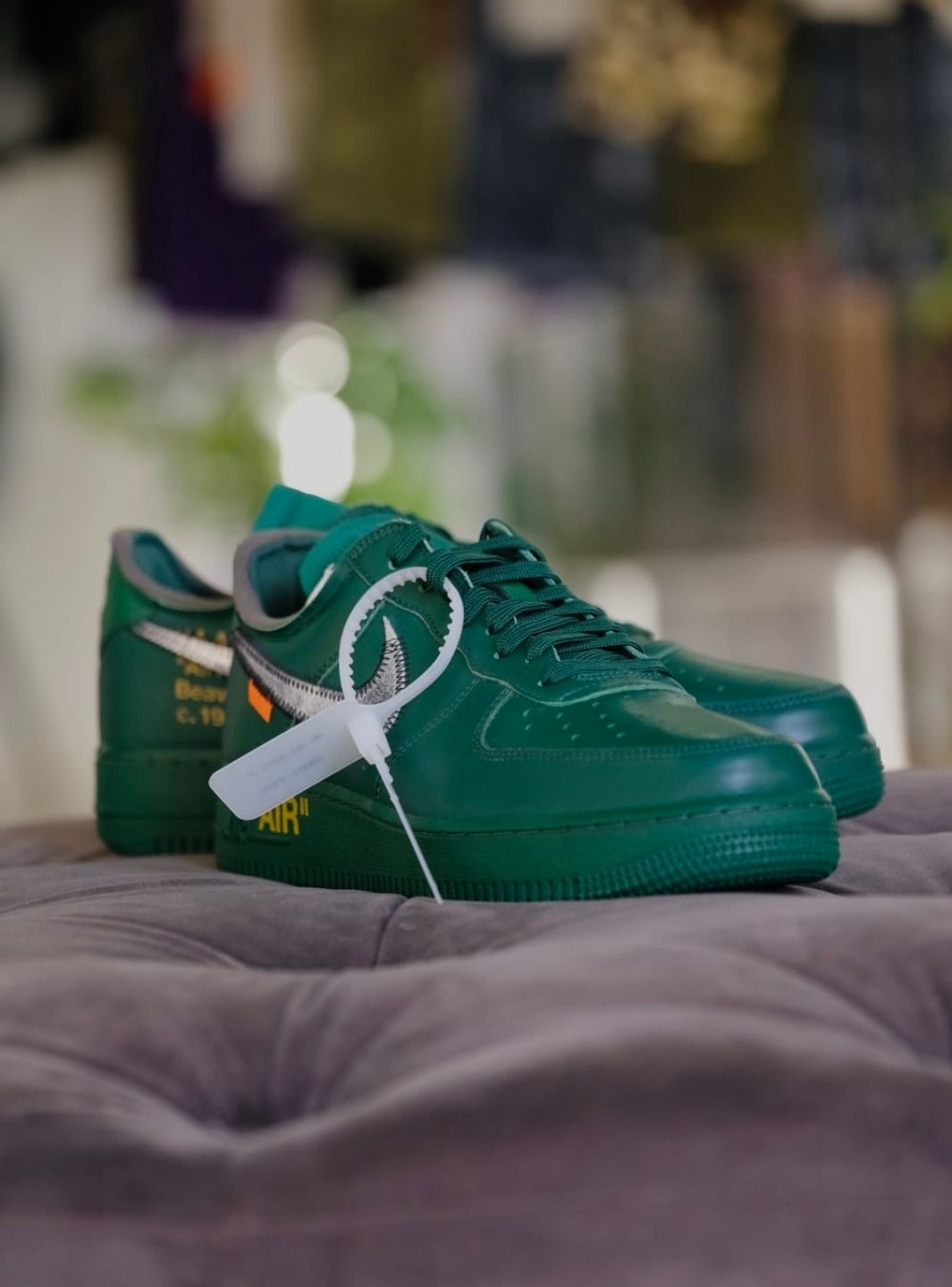 Nike Air Force 1 Low Virgil Abloh Archives Codes Pine Green - Sneakers Usate | ResellZone