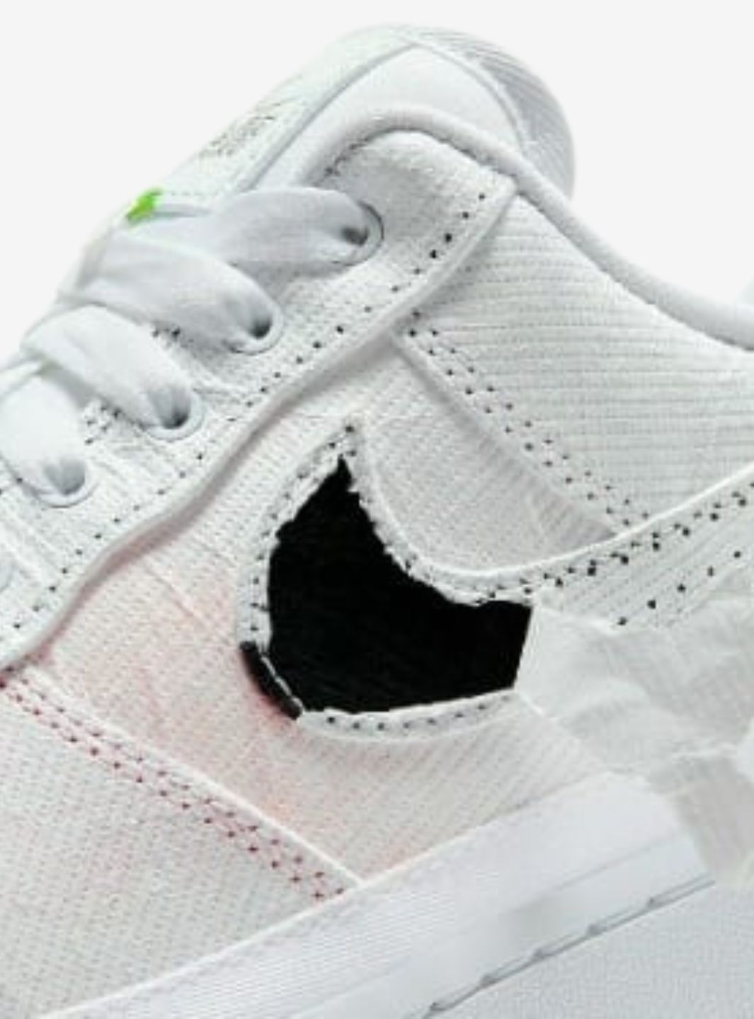 Nike Air Force 1 LX Tear Reveal Black Swoosh - CJ1650-100 | ResellZone