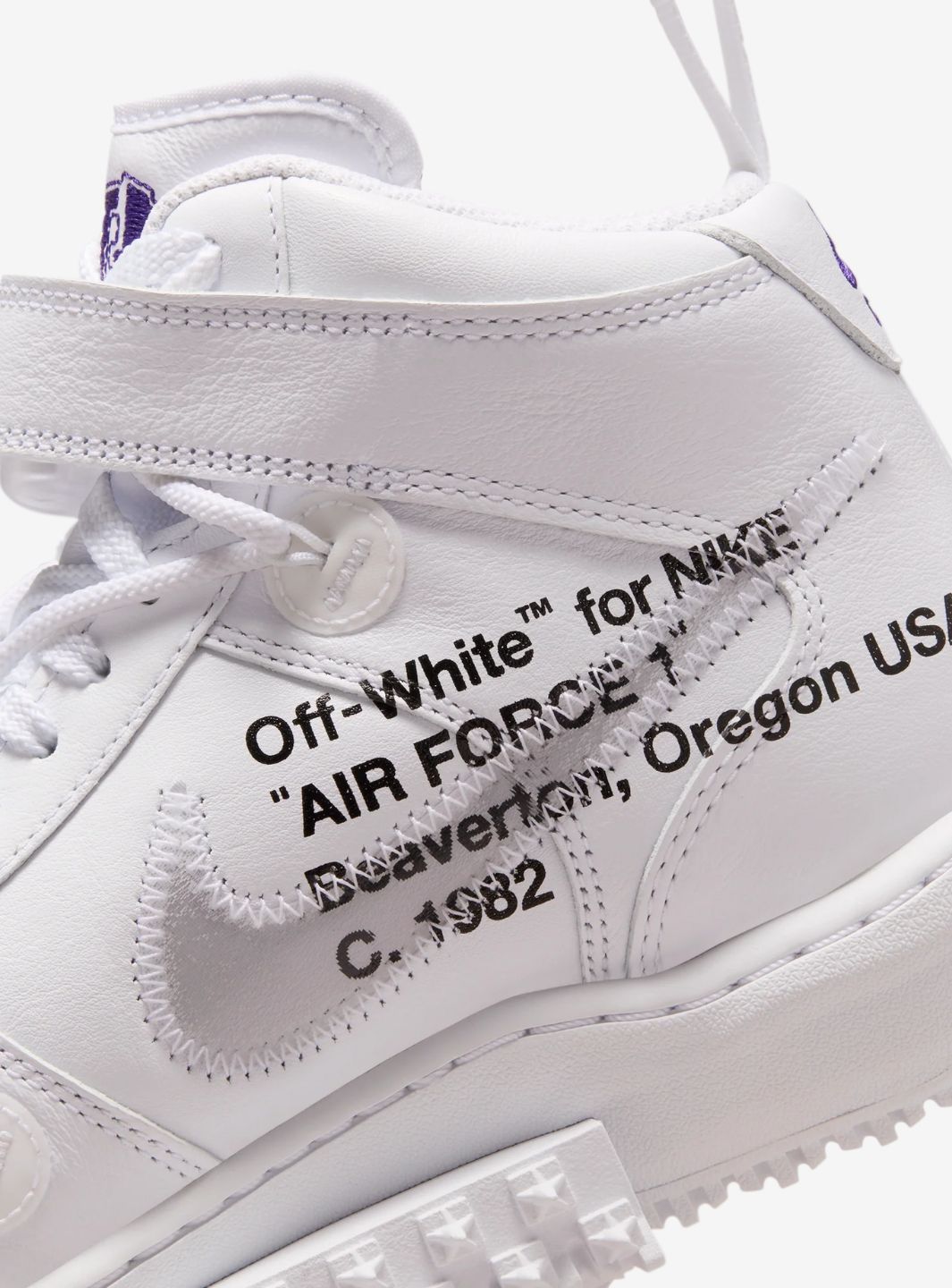 Nike Air Force 1 Mid Off-White Graffiti White - DR0500-100 | ResellZone