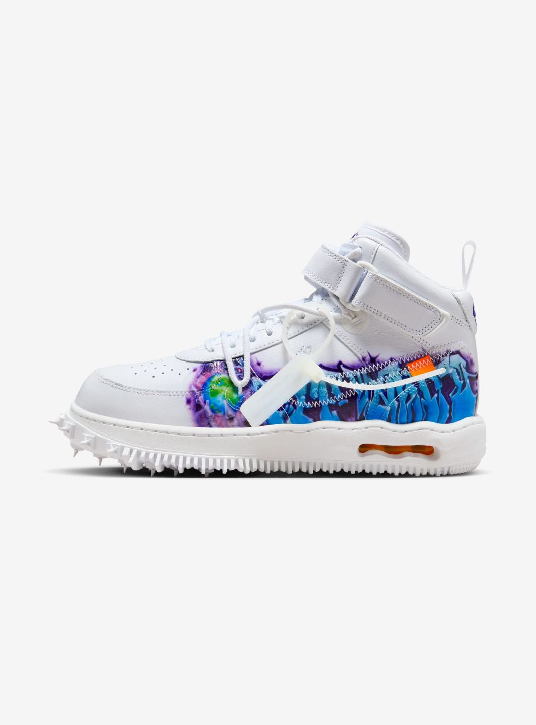 Nike Air Force 1 Mid Off-White Graffiti White - DR0500-100 | ResellZone