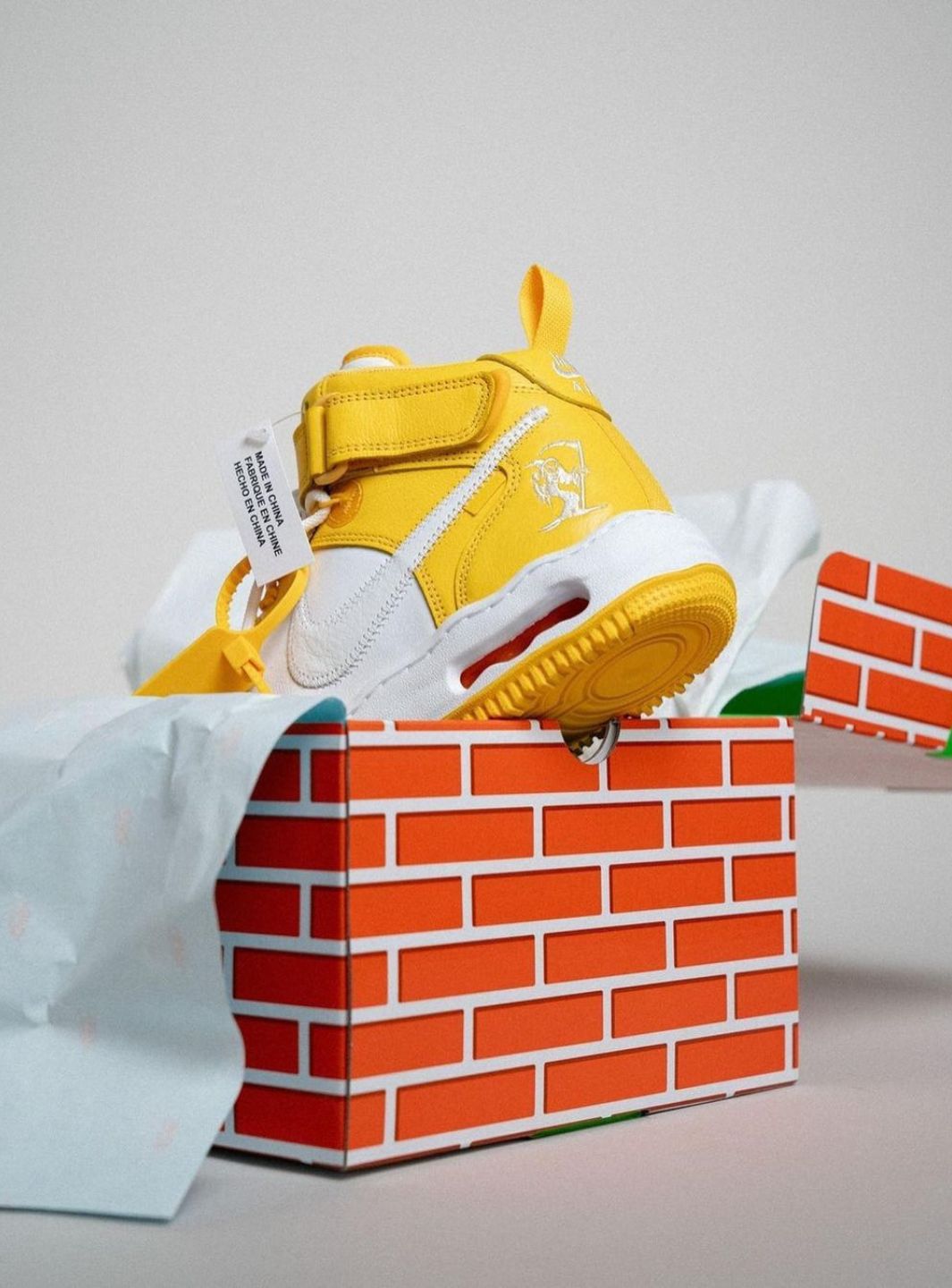 Nike Air Force 1 Mid SP Off-White Varsity Maize - DR0500-101 | ResellZone