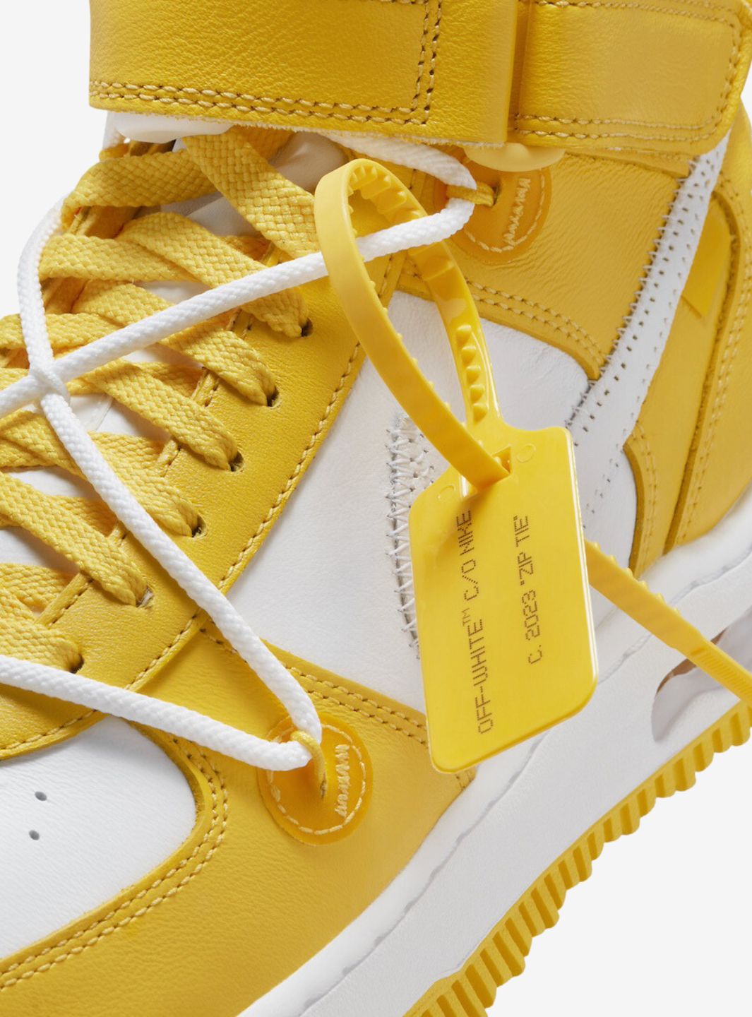 Nike Air Force 1 Mid SP Off-White Varsity Maize - DR0500-101 | ResellZone