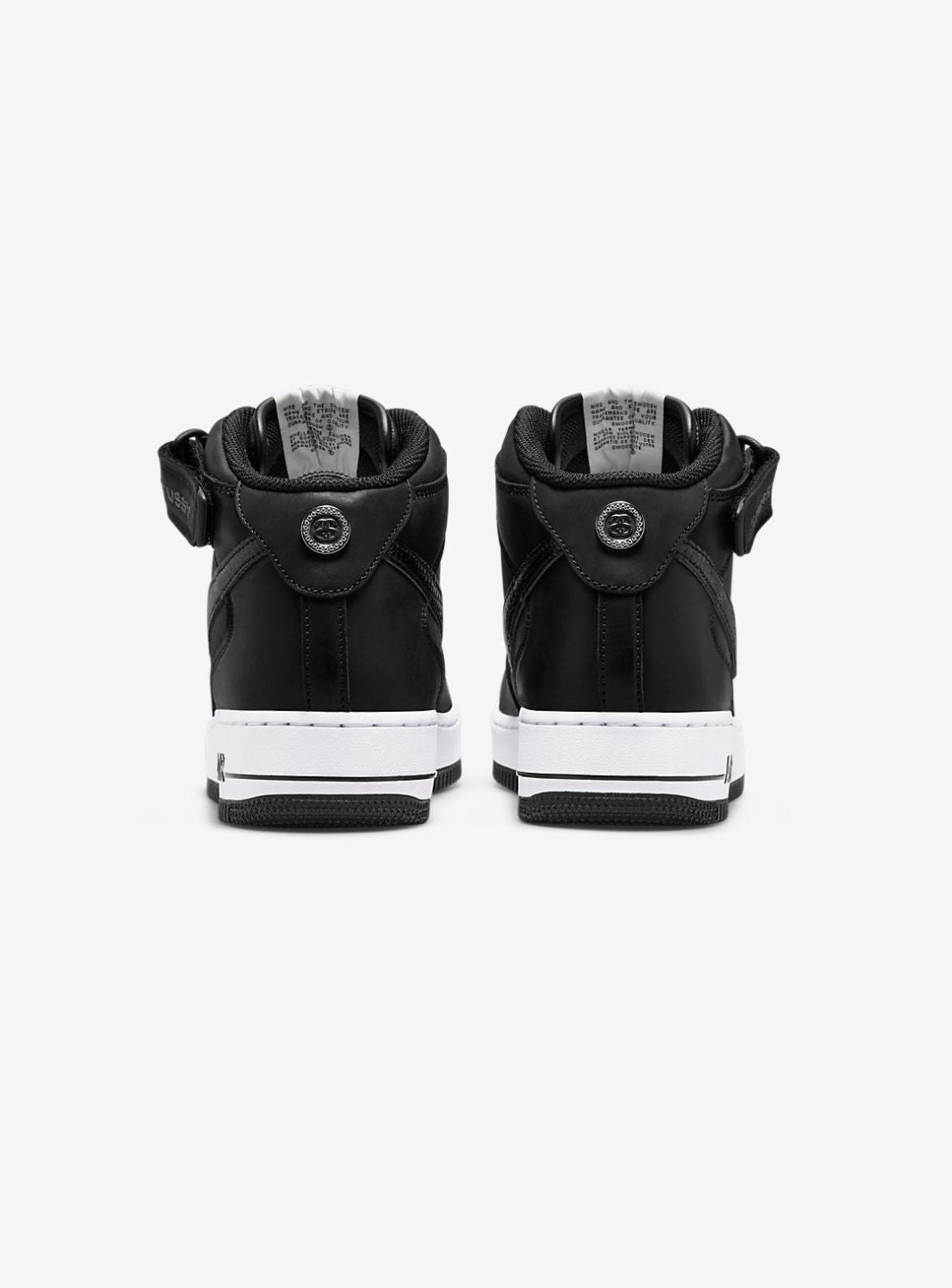 Nike Air Force 1 Mid Stussy Black White - DJ7840-001 | ResellZone