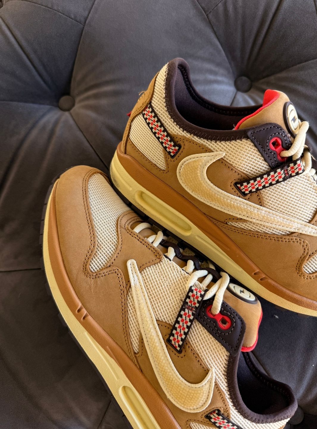 Nike Air Max 1 Travis Scott Cactus Jack Wheat Lemon Drop - Sneakers Usate | ResellZone