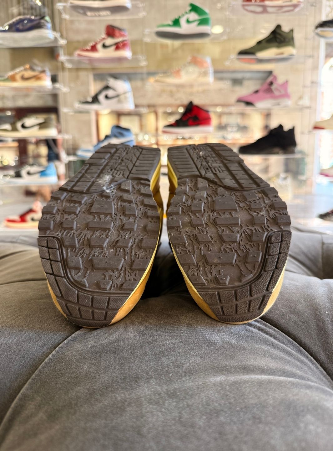 Nike Air Max 1 Travis Scott Cactus Jack Wheat Lemon Drop - Sneakers Usate | ResellZone