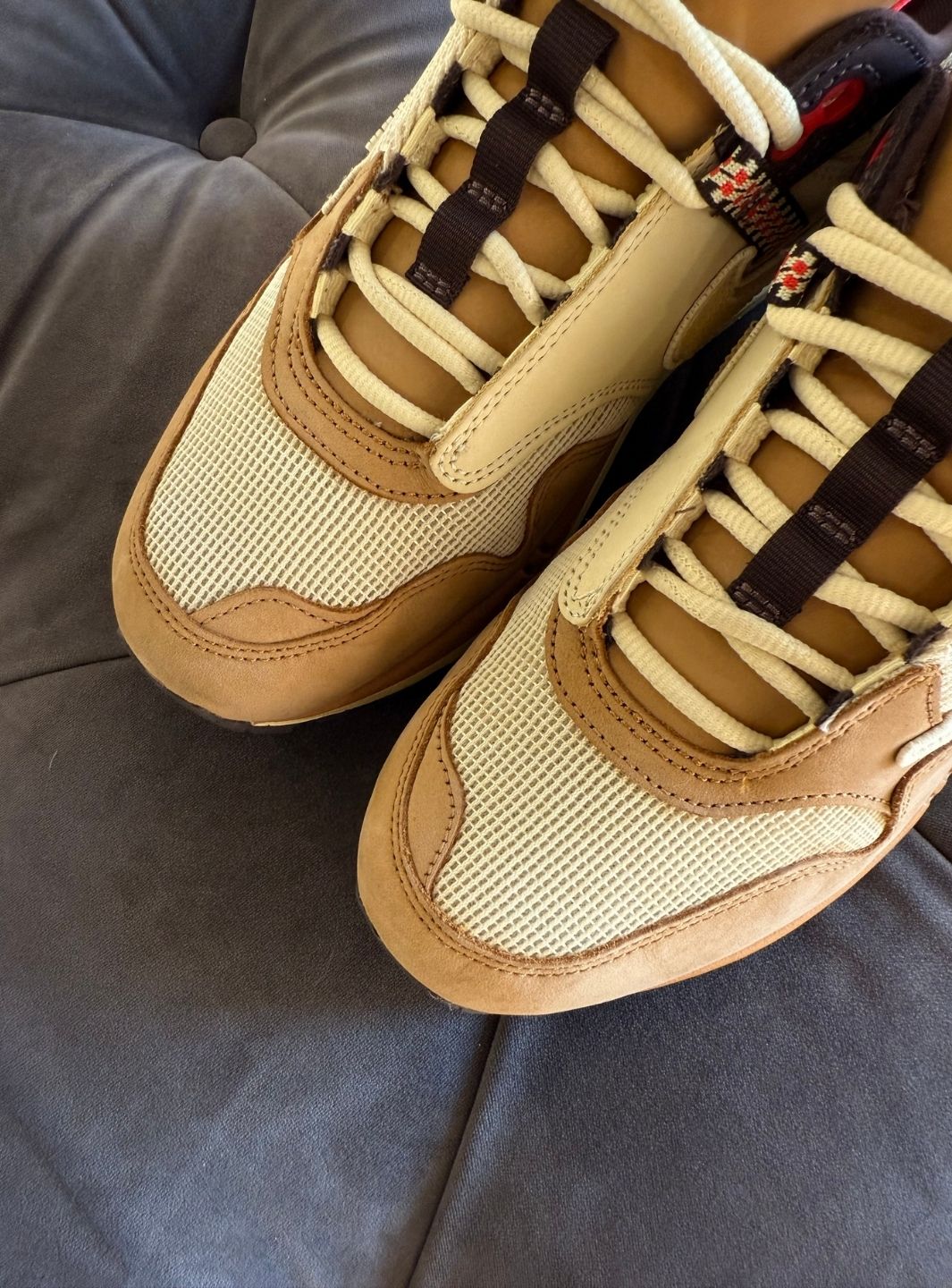 Nike Air Max 1 Travis Scott Cactus Jack Wheat Lemon Drop - Sneakers Usate | ResellZone
