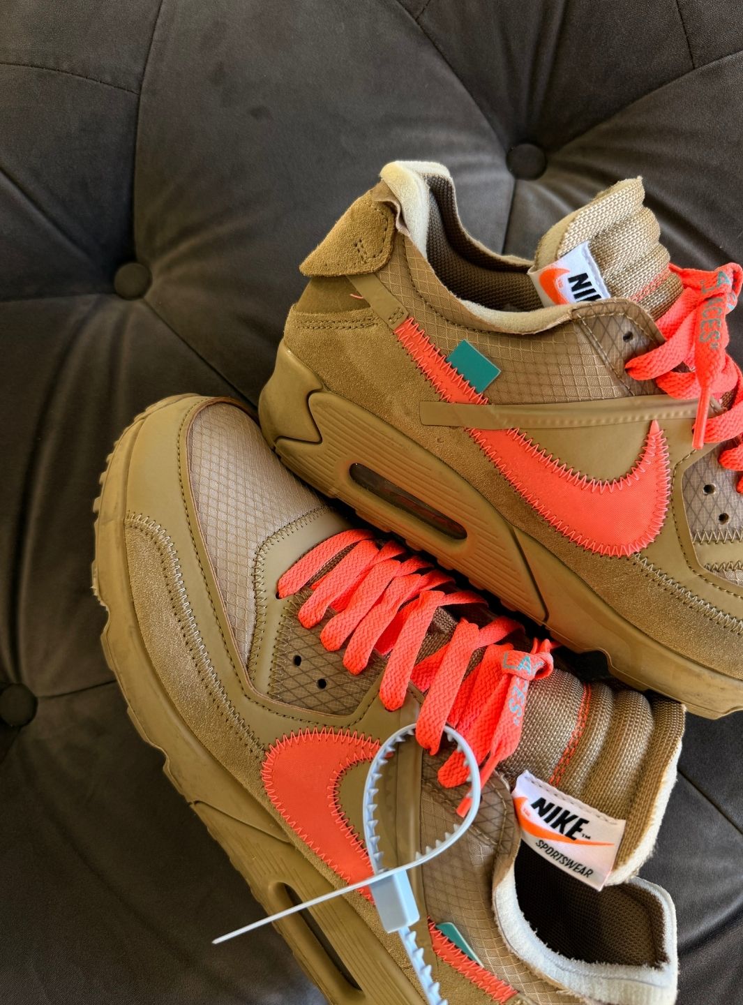 Nike Air Max 90 Off-White Desert Ore - Sneakers Usate | ResellZone