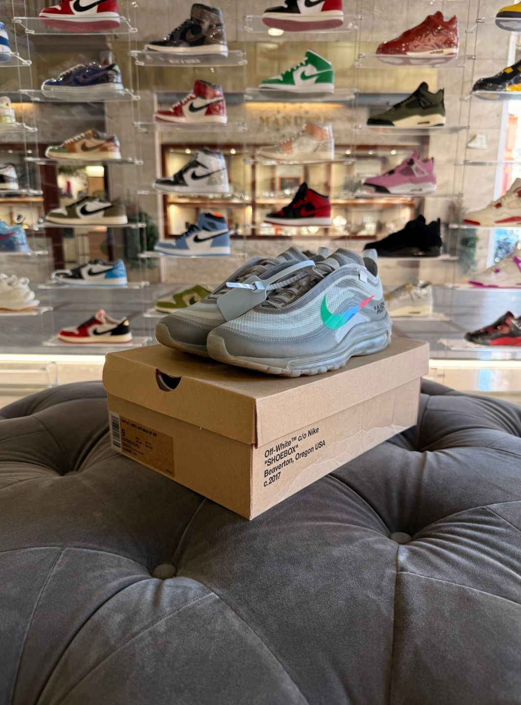 Nike Air Max 97 Off-White Menta - Sneakers Usate | ResellZone