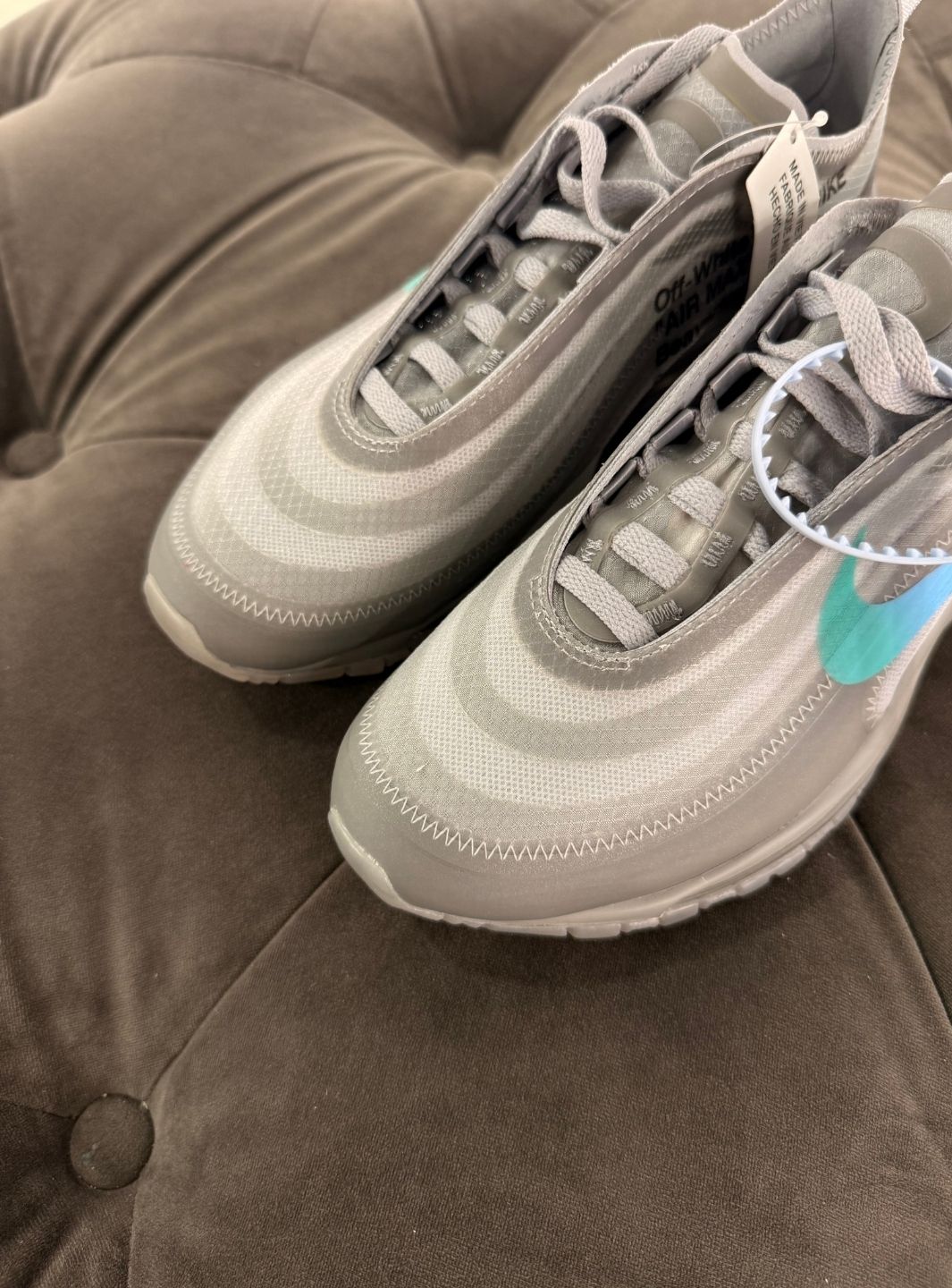 Nike Air Max 97 Off-White Menta - Sneakers Usate | ResellZone