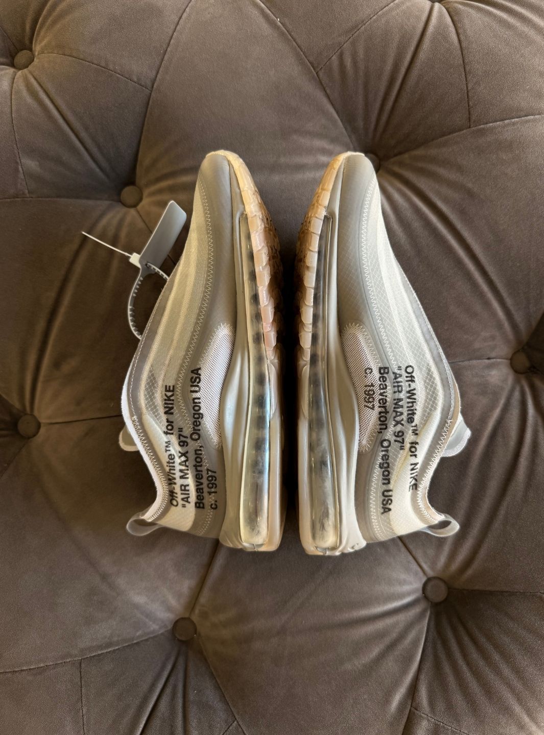 Nike Air Max 97 Off-White Menta - Sneakers Usate | ResellZone