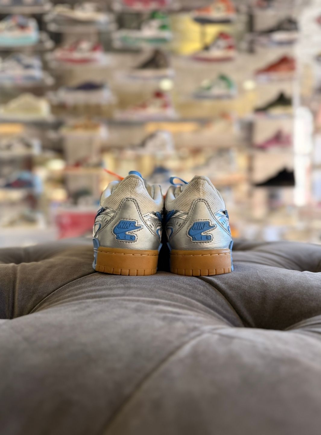 Nike Air Rubber Dunk Off-White UNC - Sneakers Usate | ResellZone