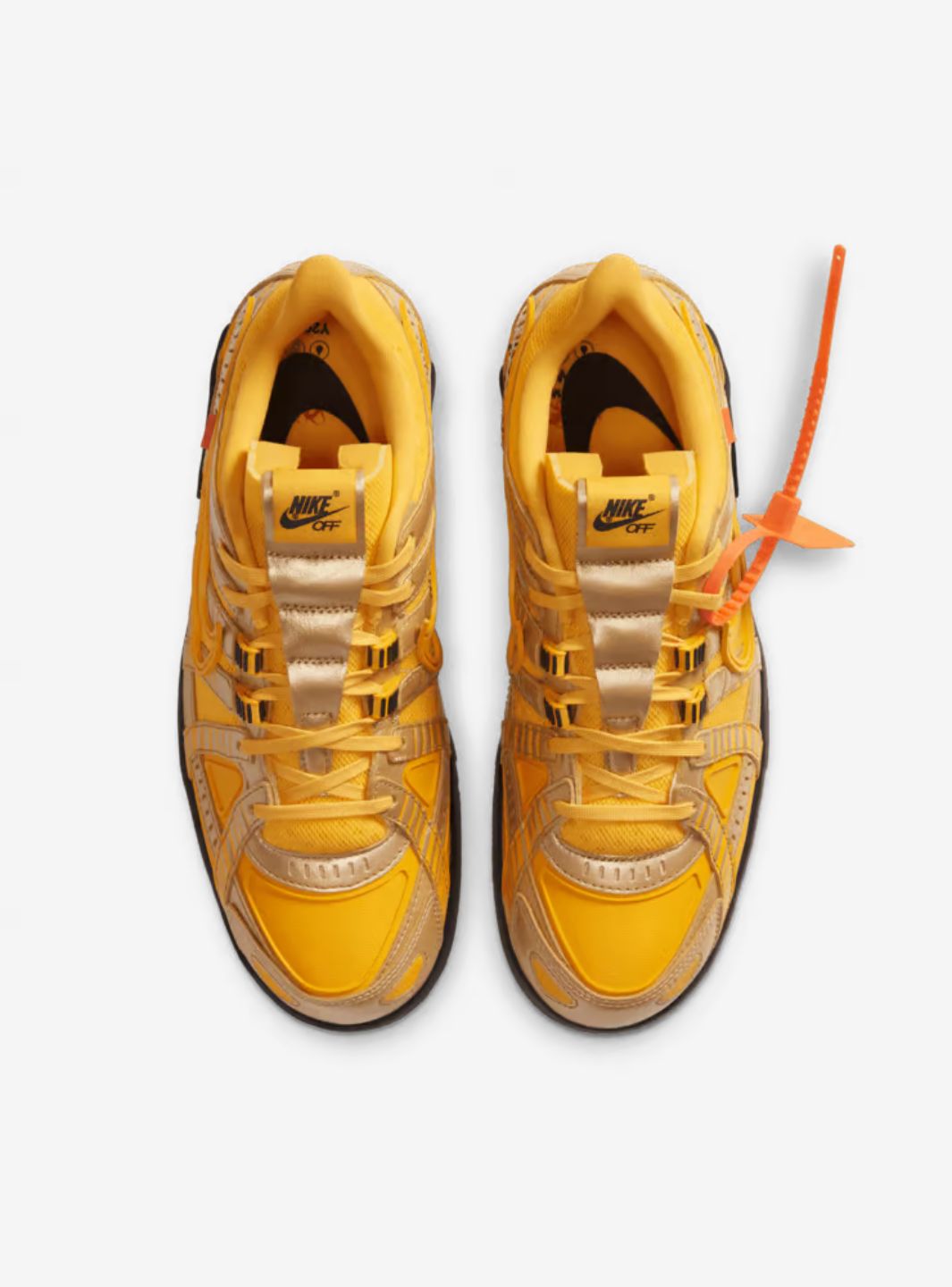 Nike Air Rubber Dunk Off-White University Gold - CU6015-700 | ResellZone