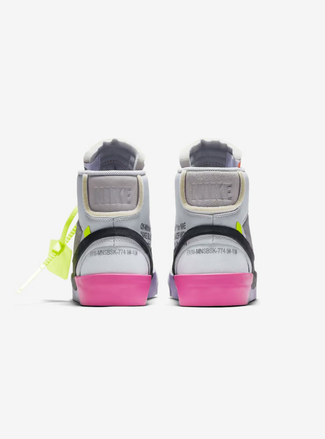 Nike Blazer Mid Off-White Wolf Grey Serena Queen - AA3832-002 | ResellZone