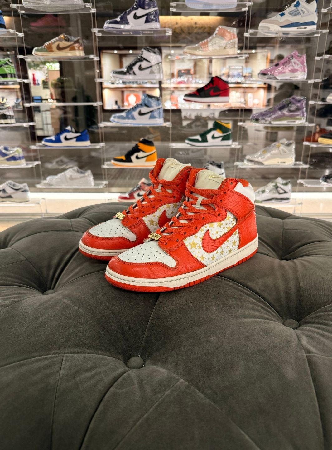 Nike Dunk High Pro SB Supreme Orange Stars - Sneakers Usate | ResellZone