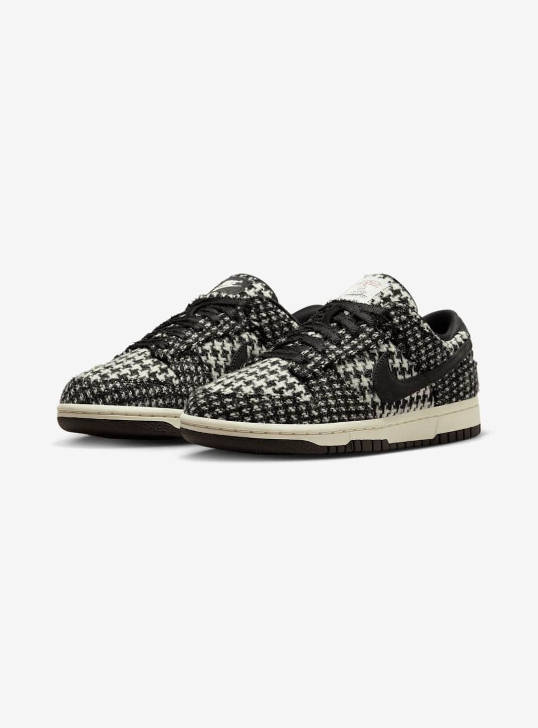 Nike Dunk Low Harris Tweed White Black Multi - HQ5036-901 | ResellZone