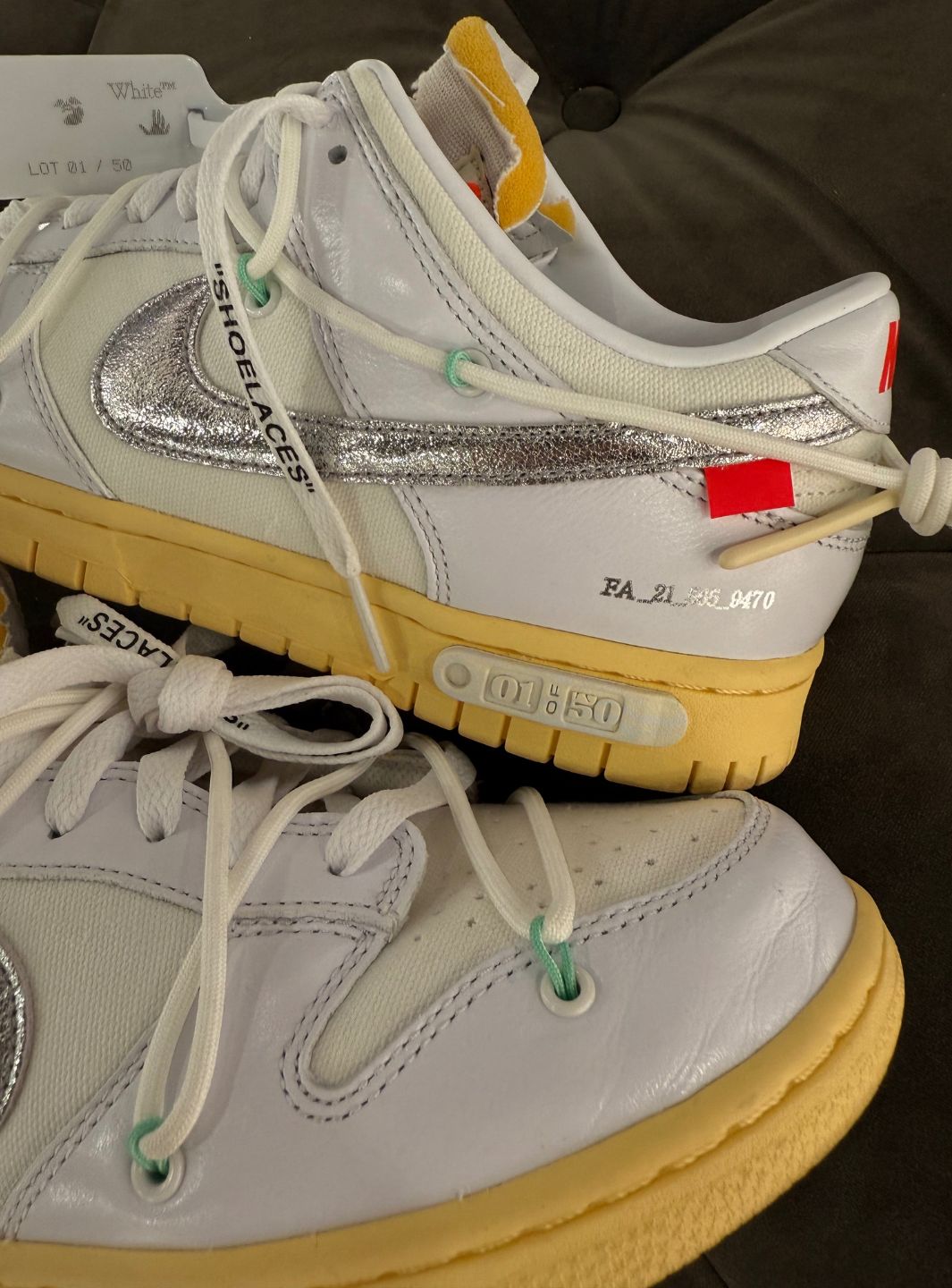 Nike Dunk Low Off-White Lot 1 - Sneakers Usate | ResellZone