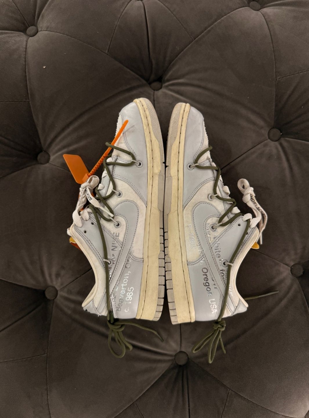 Nike Dunk Low Off-White Lot 22 - Sneakers Usate | ResellZone