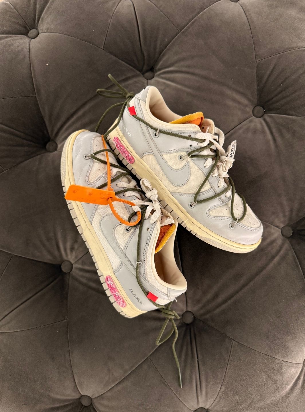 Nike Dunk Low Off-White Lot 22 - Sneakers Usate | ResellZone