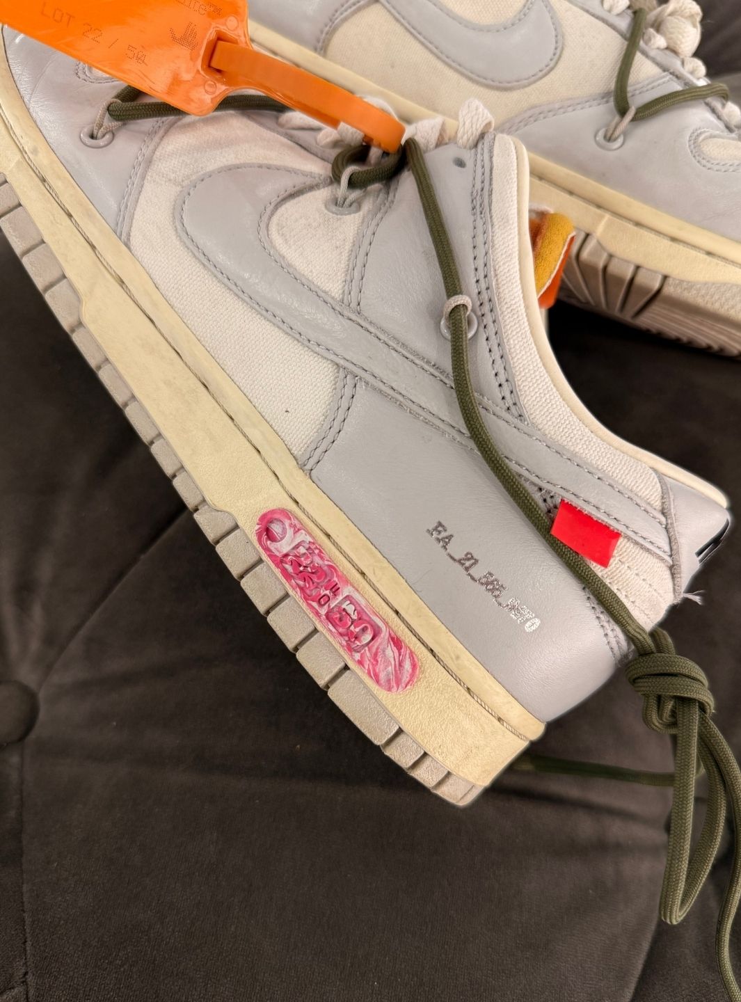 Nike Dunk Low Off-White Lot 22 - Sneakers Usate | ResellZone