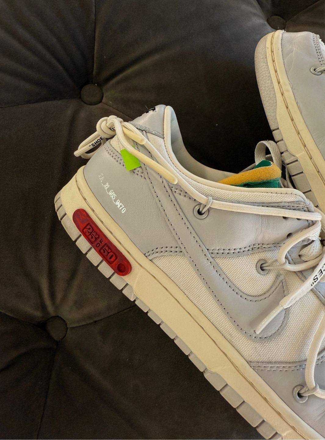 Nike Dunk Low Off-White Lot 25 - Sneakers Usate | ResellZone