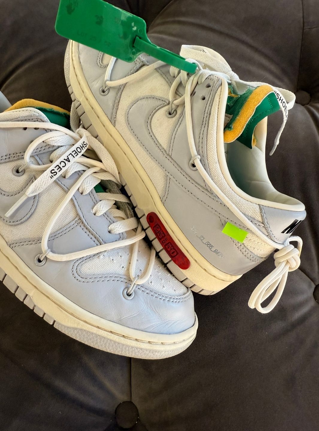 Nike Dunk Low Off-White Lot 25 - Sneakers Usate | ResellZone