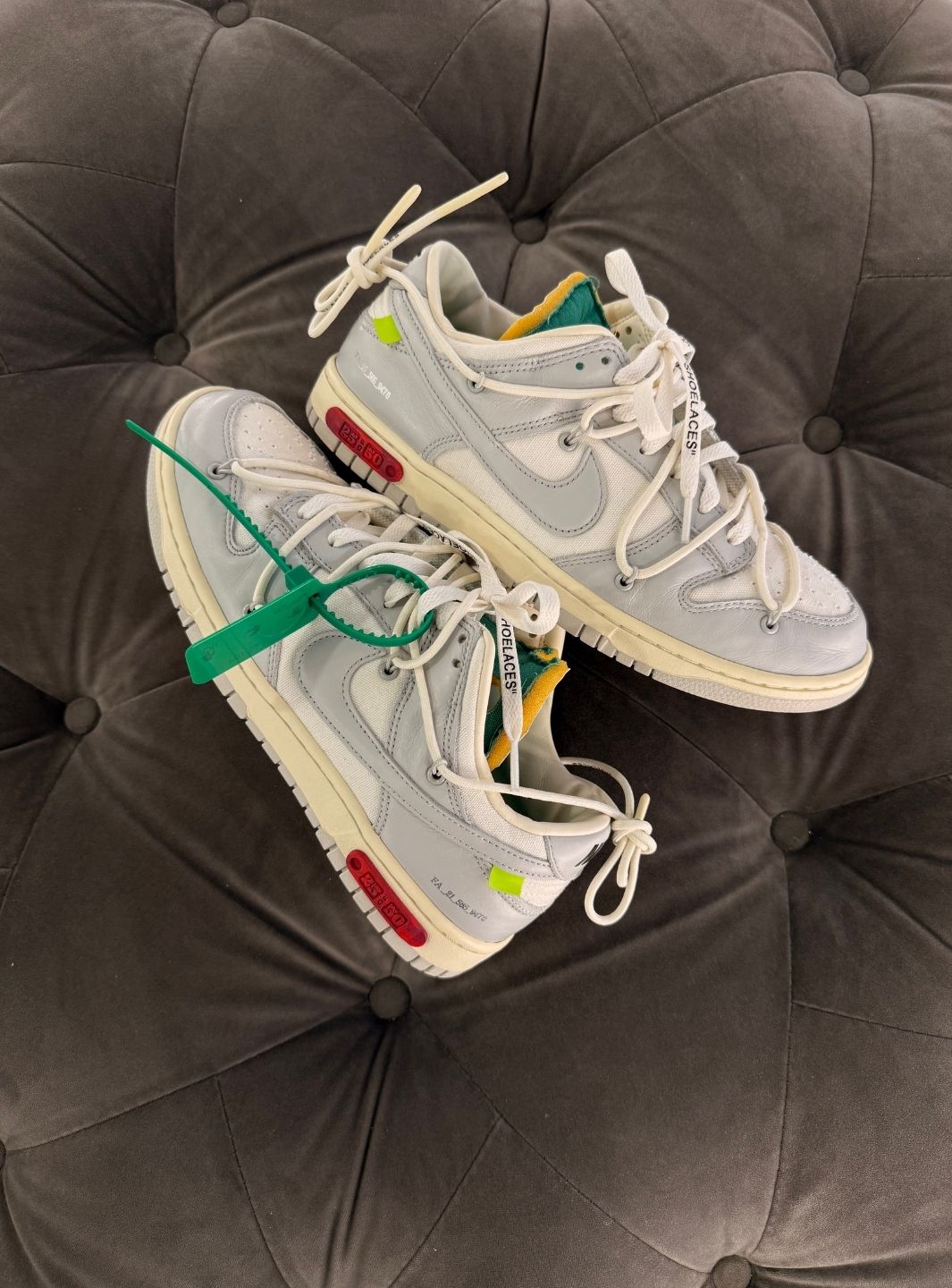 Nike Dunk Low Off-White Lot 25 - Sneakers Usate | ResellZone