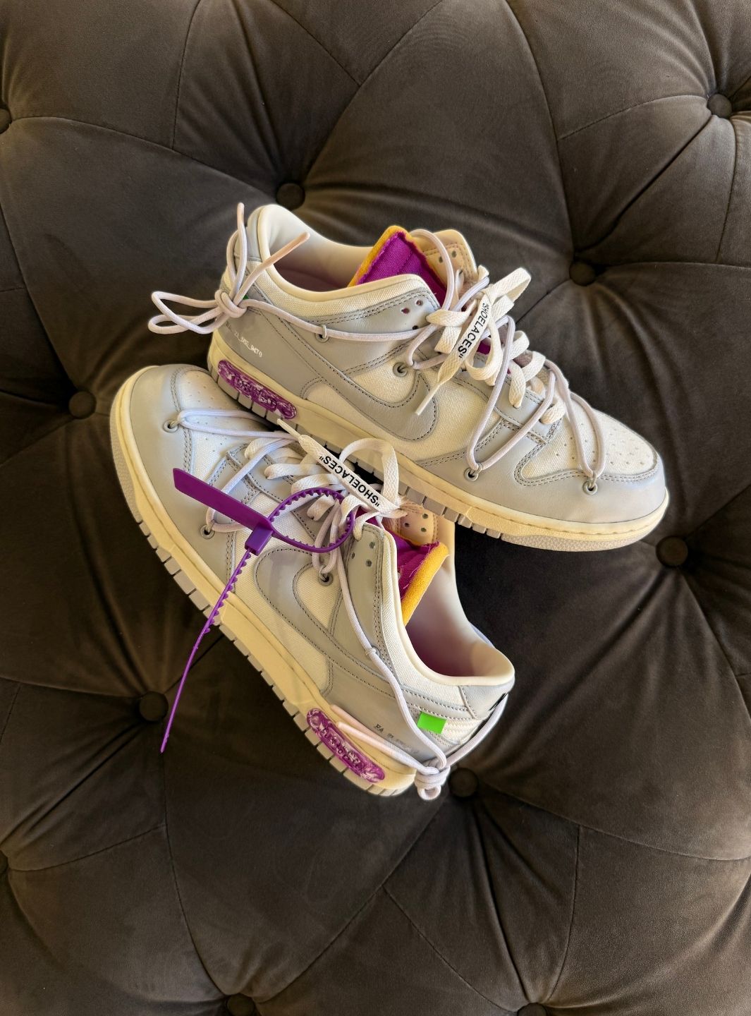 Nike Dunk Low Off-White Lot 3 - Sneakers Usate | ResellZone