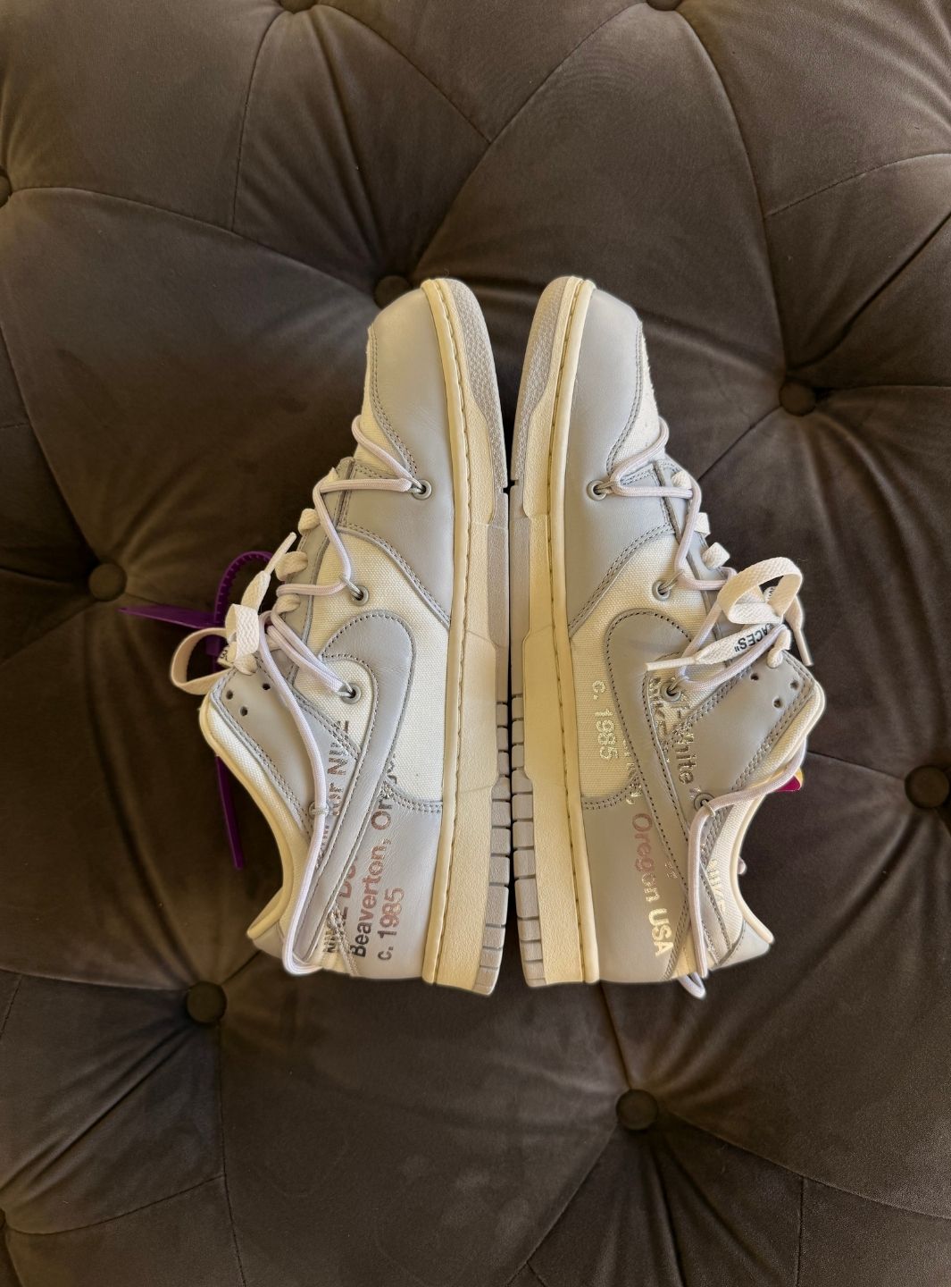 Nike Dunk Low Off-White Lot 3 - Sneakers Usate | ResellZone