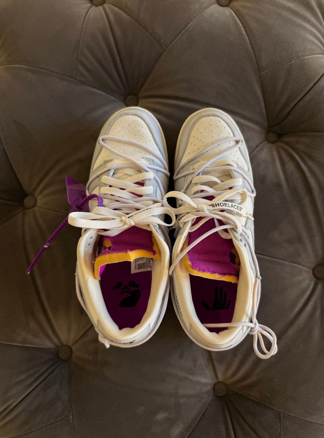 Nike Dunk Low Off-White Lot 3 - Sneakers Usate | ResellZone