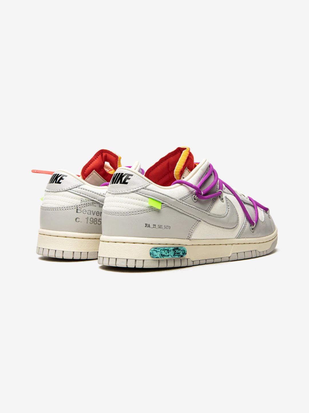 Nike Dunk Low Off-White Lot 45 - DM1602-101 | ResellZone