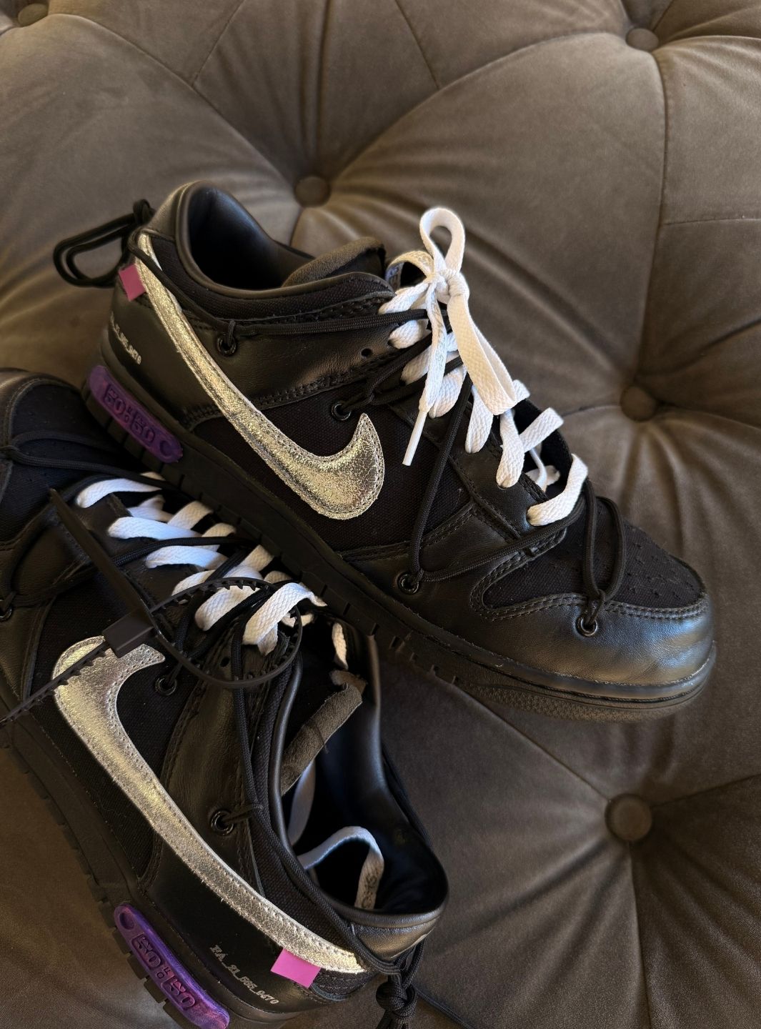 Nike Dunk Low Off-White Lot 50 - Sneakers Usate | ResellZone