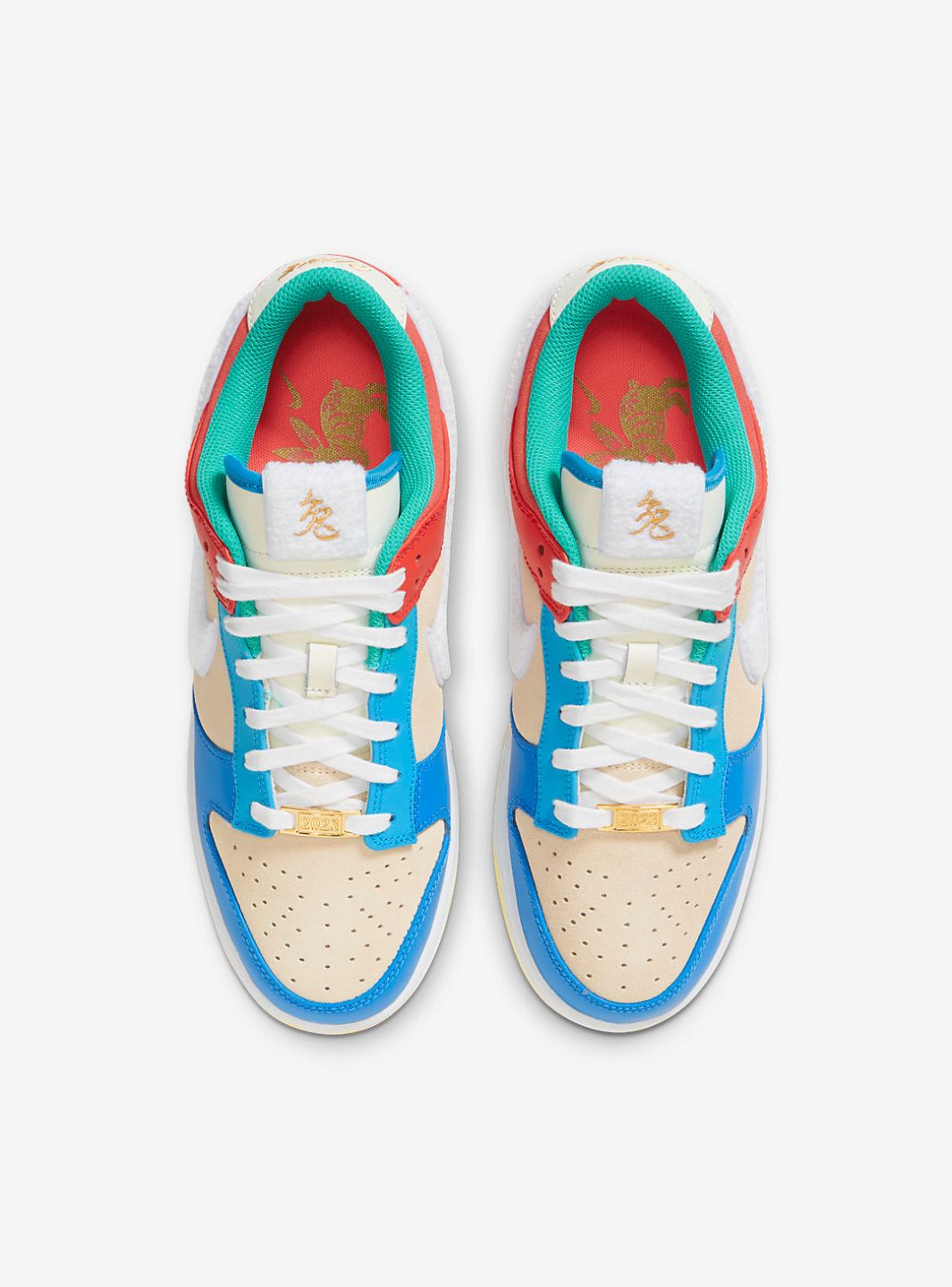 Nike Dunk Low Retro PRM Year of the Rabbit Blue Orange Cream - FD4203-111 | ResellZone