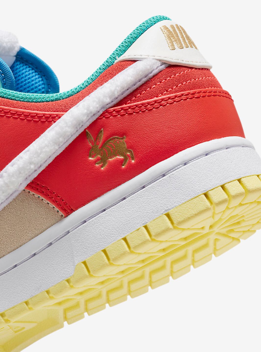 Nike Dunk Low Retro PRM Year of the Rabbit Blue Orange Cream - FD4203-111 | ResellZone