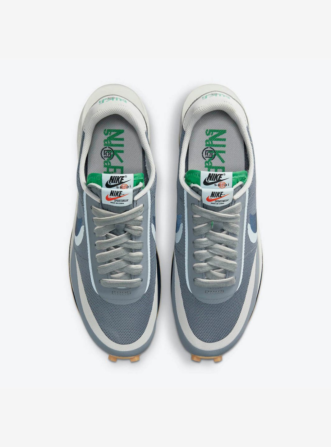 Nike LD Waffle Sacai CLOT Kiss of Death 2 Cool Grey - DH3114-001 | ResellZone