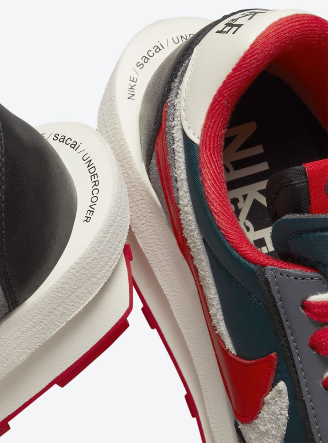 Nike LD Waffle Sacai Undercover Midnight Spruce University Red - DJ4877-300 | ResellZone