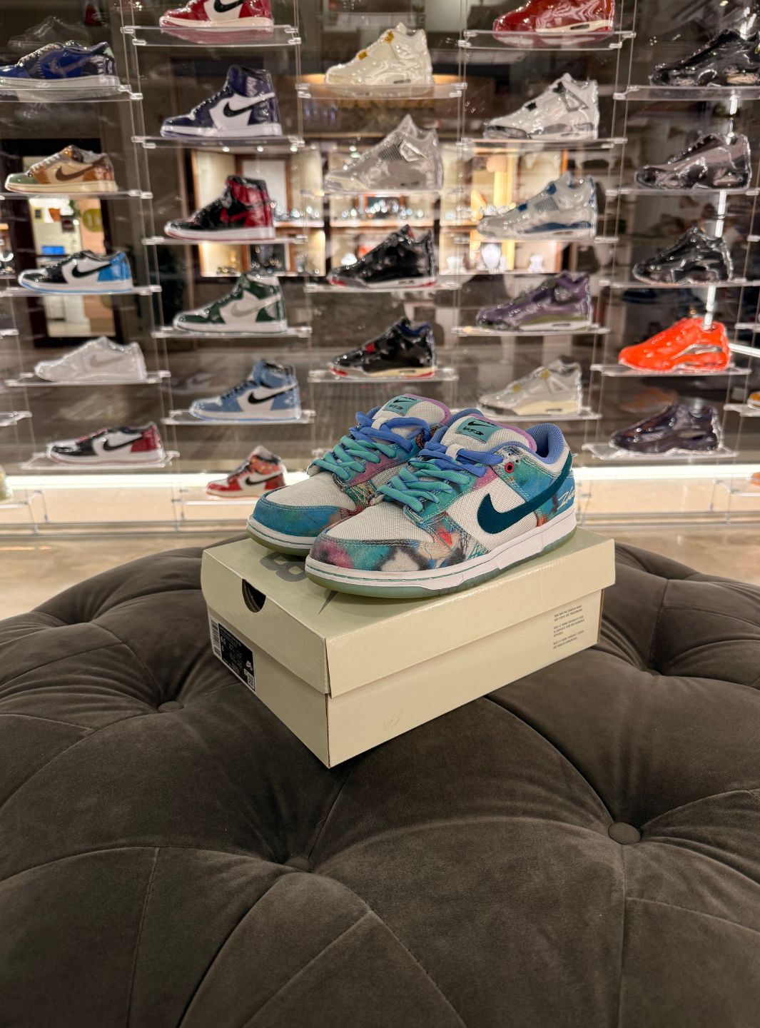 Nike SB Dunk Low Futura Laboratories Bleached Aqua - Sneakers Usate | ResellZone
