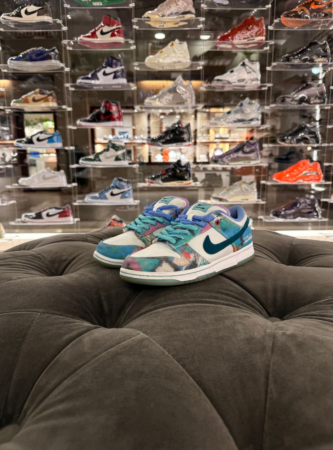 Nike SB Dunk Low Futura Laboratories Bleached Aqua - Sneakers Usate | ResellZone