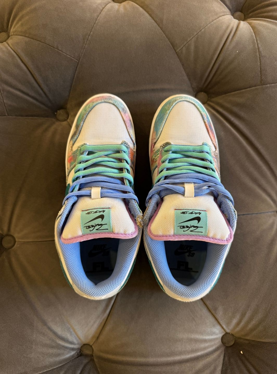 Nike SB Dunk Low Futura Laboratories Bleached Aqua - Sneakers Usate | ResellZone