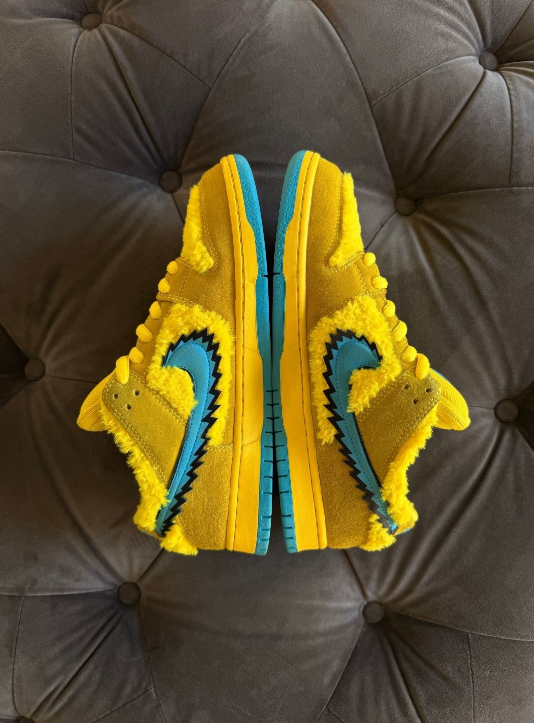 Nike SB Dunk Low Grateful Dead Bears Opti Yellow - Sneakers Usate | ResellZone