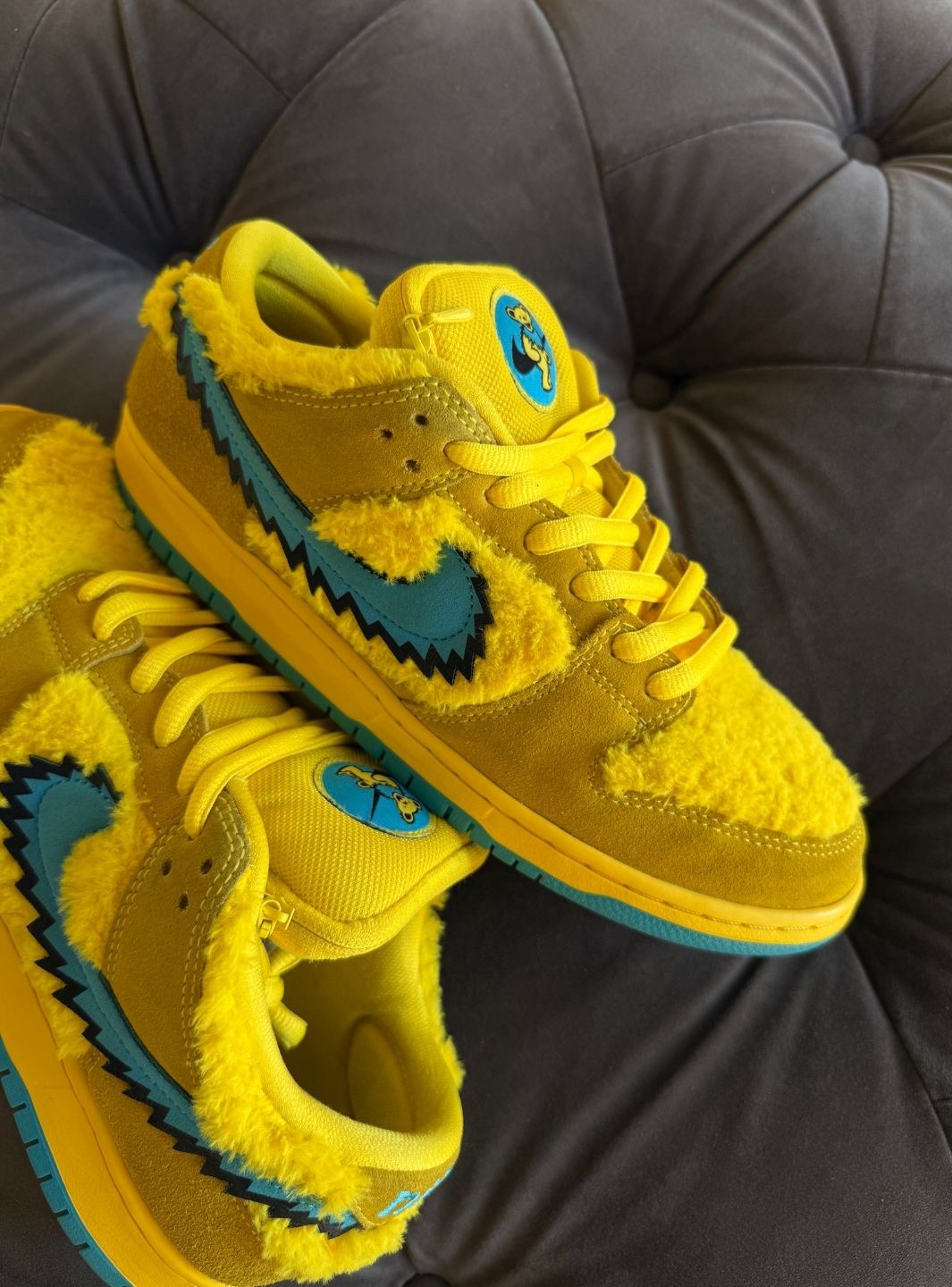 Nike SB Dunk Low Grateful Dead Bears Opti Yellow - Sneakers Usate | ResellZone